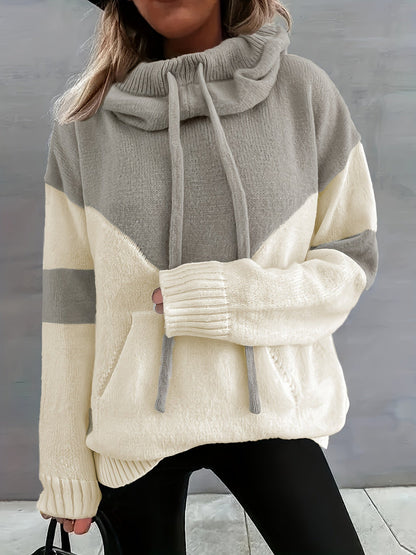 Zachte Sweatshirt met Capuchon en Koord Maya - Mode Vibes