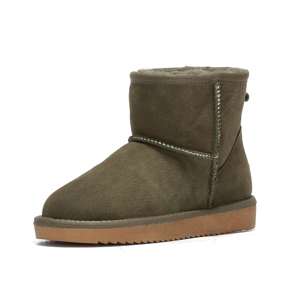 Dames Winterboots Fleece Gevoerd Warm en Waterdicht