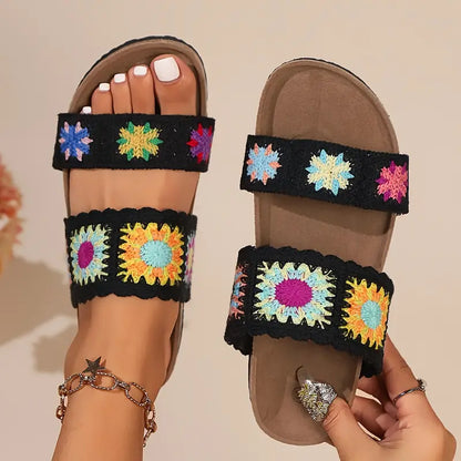 Dames Slippers Zomer Platte Comfortabele Sandalen