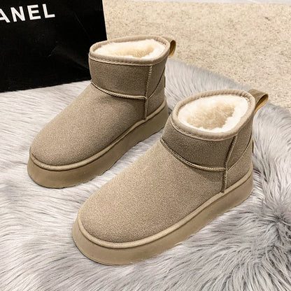 Dames Plateau Sneeuwboots Warm Gevoerd Winter