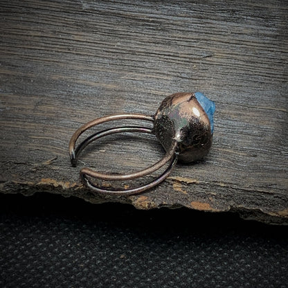 Natuurlijke Geboortesteen Ring Selina Zilver Kleur