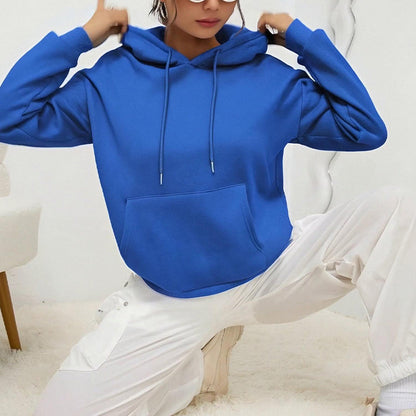 Dames Oversized Hoodie met Kangoeroezak Casual Basic