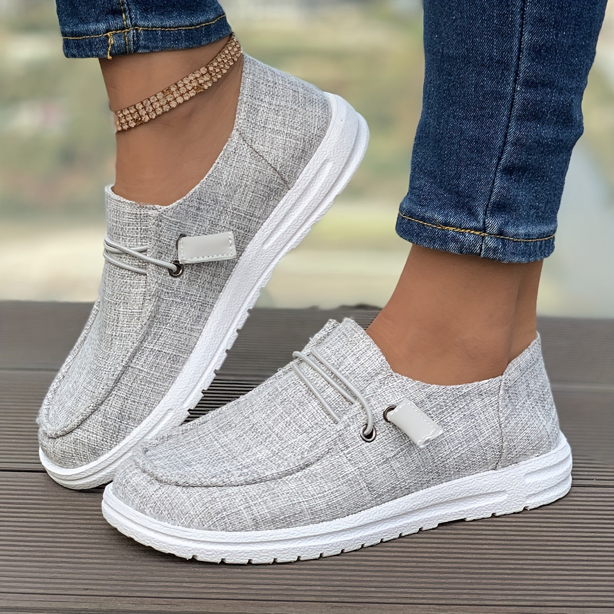 Dames Instappers Casual Leer Zwart Comfortabele Schoenen