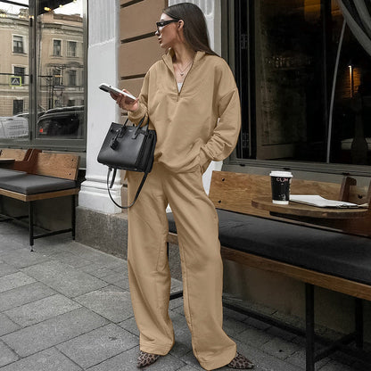 Dames Tweedelige Broek Set Elegant en Comfortabel - Mode Vibes