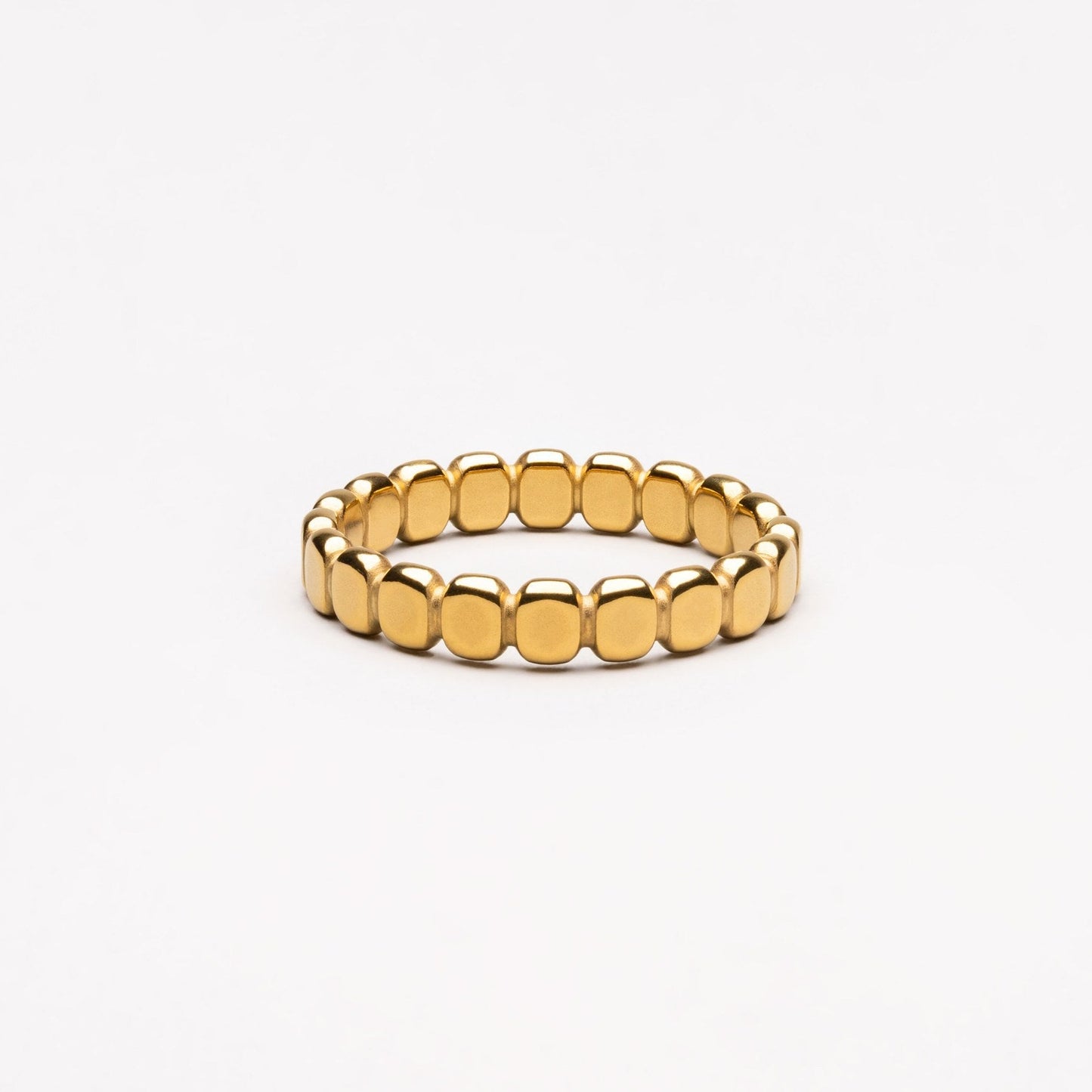 Kralen Ring voor Vrouw Zilver Kleur Stijlvol - Mode Vibes
