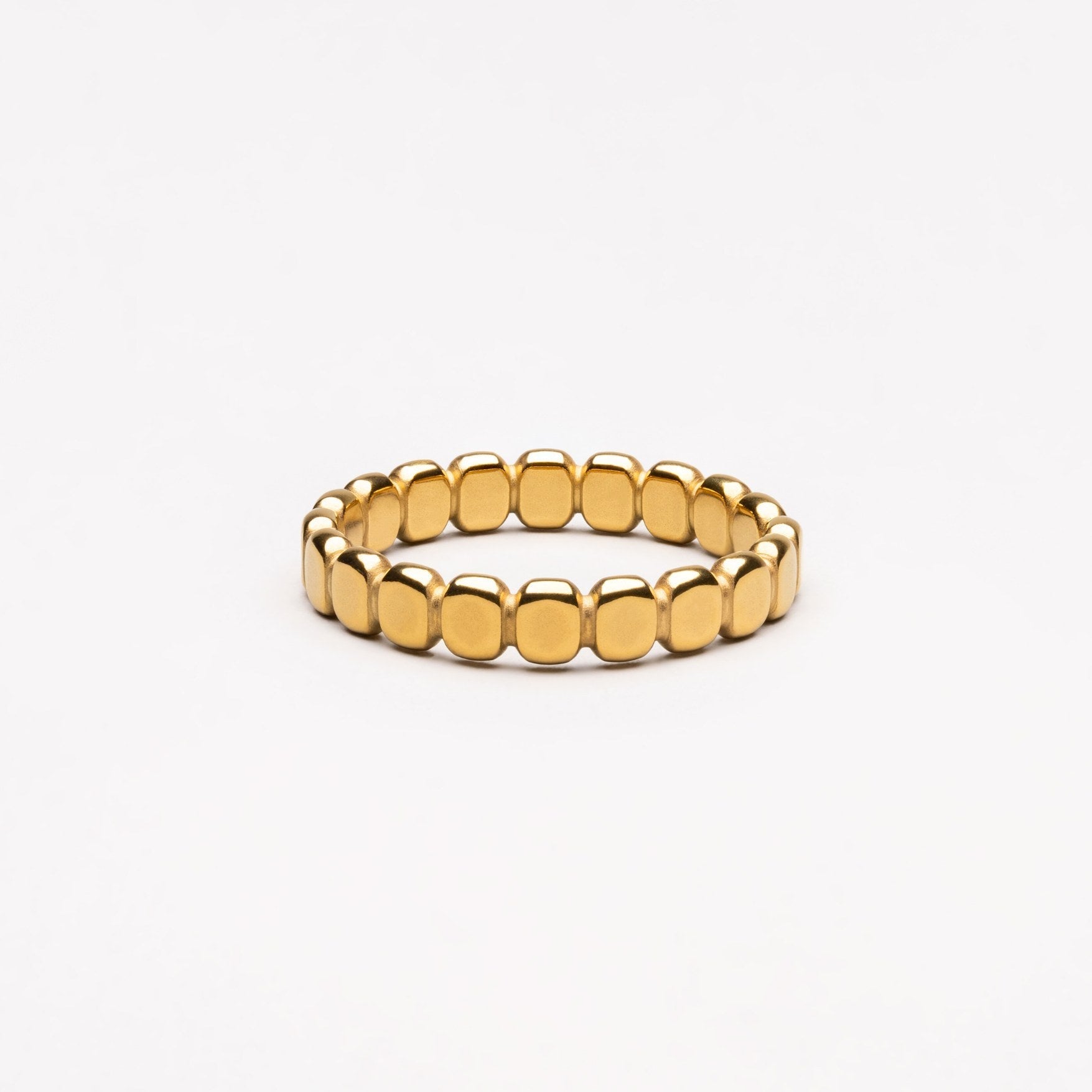 Kralen Ring voor Vrouw Zilver Kleur Stijlvol - Mode Vibes