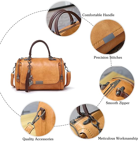 Crossbody Tas voor Dames - Charmant en Veelzijdig