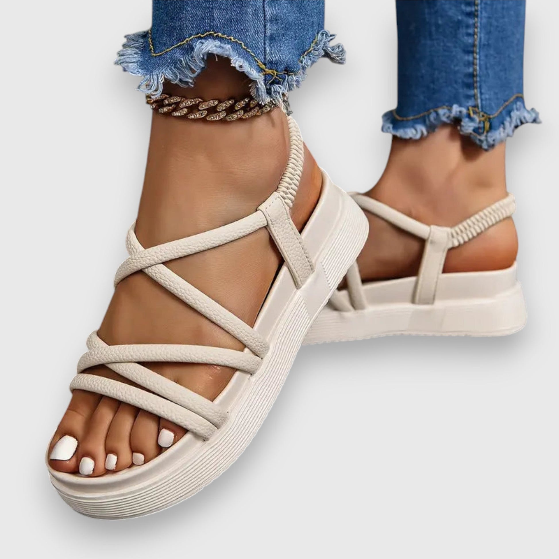 Dames Sandalen Met Bandjes Elegant - Mode Vibes
