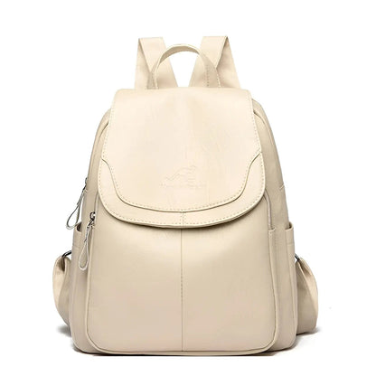 Leren Dames Rugzak Vintage Stijl Isabella