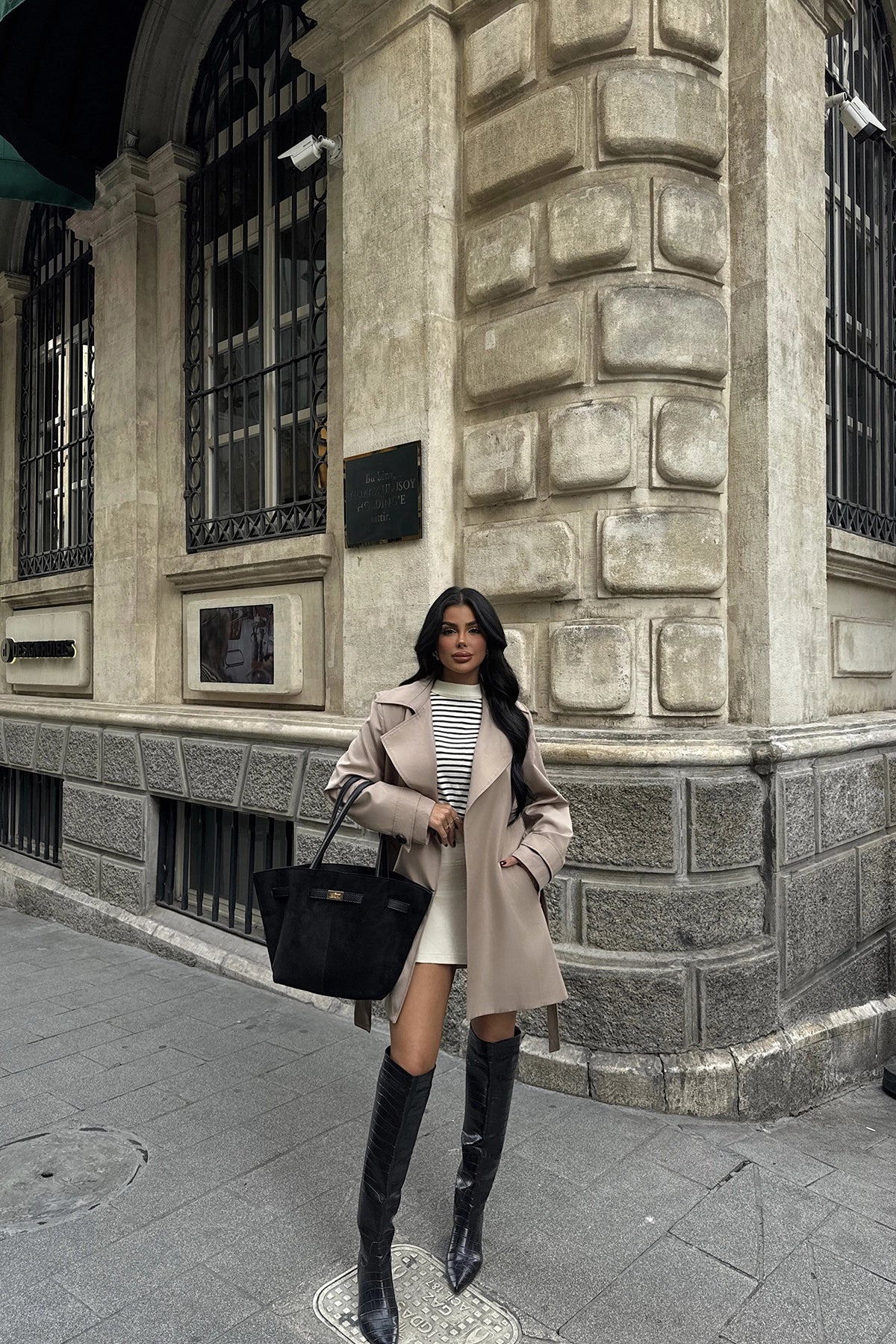 Trenchcoat Dames Warm en Stijlvol Wolmix - Mode Vibes