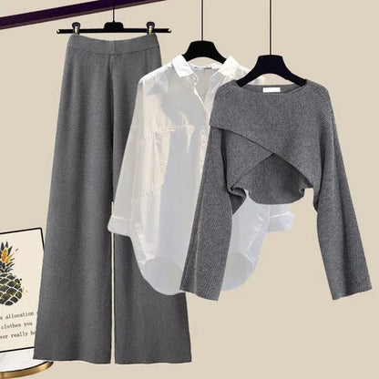 Drie-delig Comfortabel Set - Stijlvol en Zacht voor elke Dag
