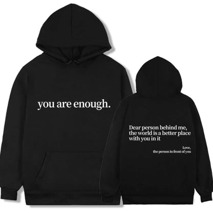 Dames Oversized Hoodie met Leuke Statement Tekst
