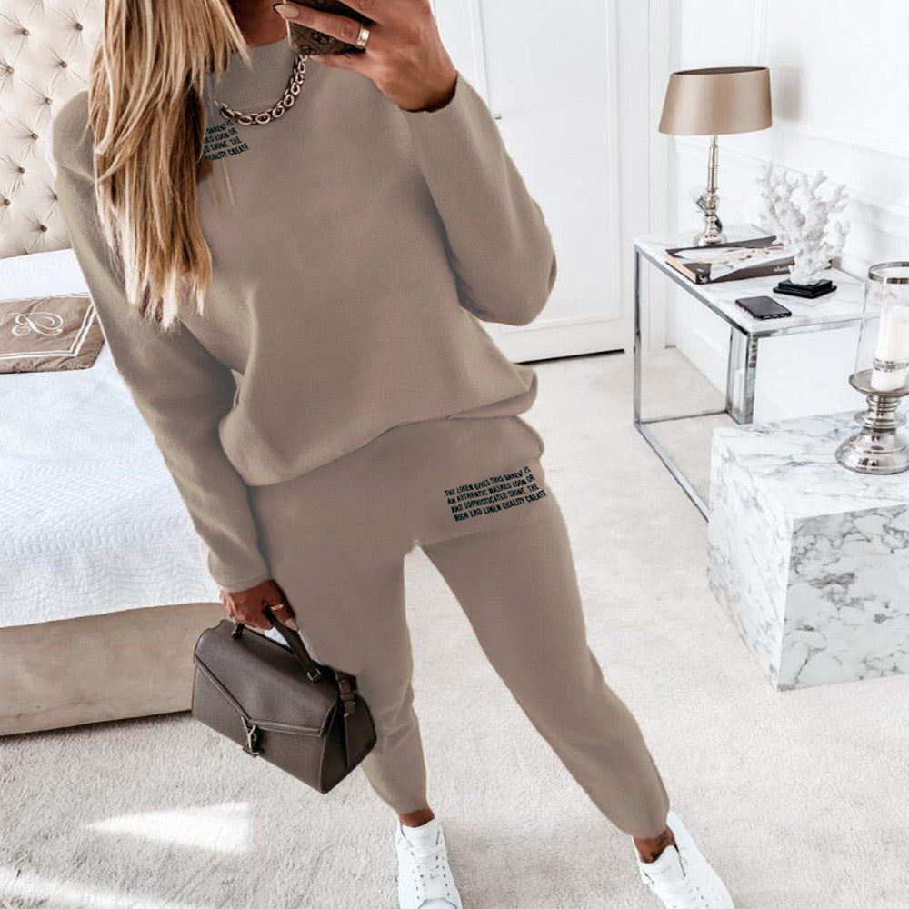 Dames Trainingspak Comfortabel Twee-Delig Sportoutfit - Mode Vibes