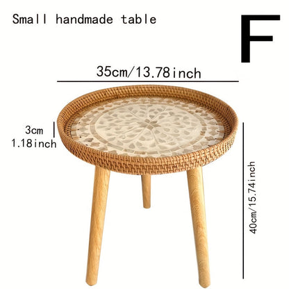 Rotan Bijzettafel Scandinavisch Design Elin