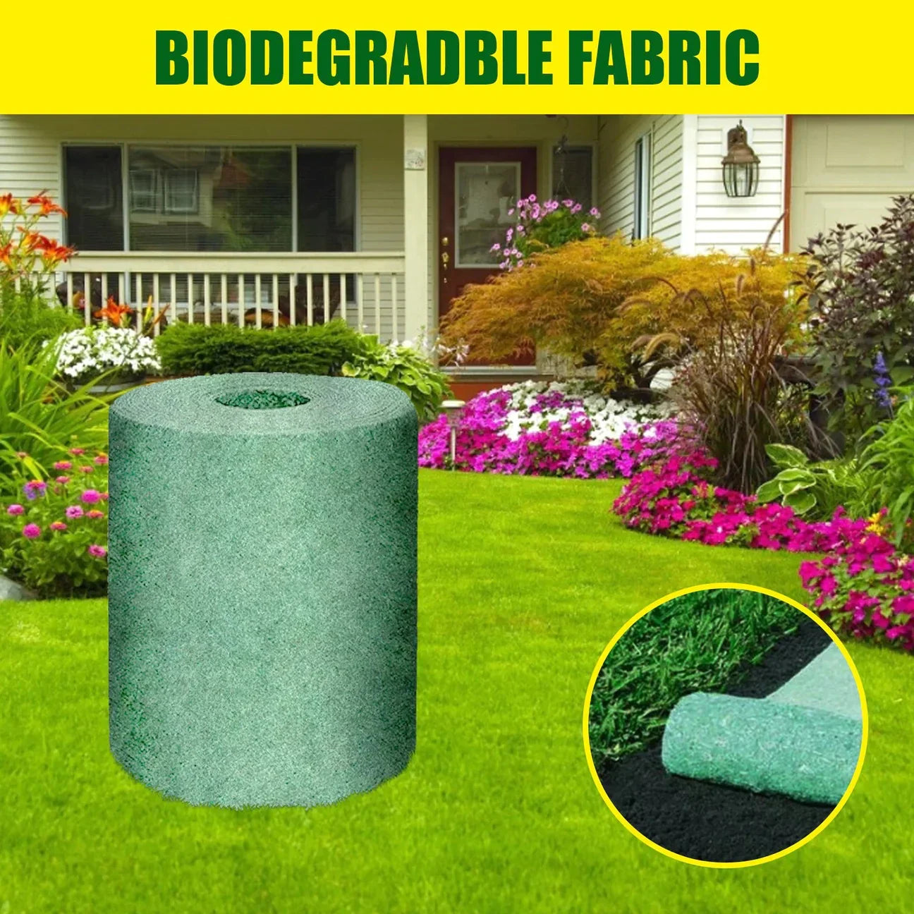 Graszaadmat Biologisch Afbreekbaar voor Tuin en Terras