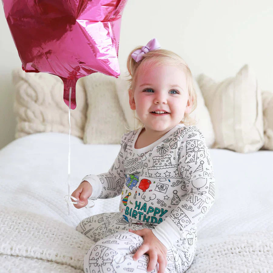Kinderpyjama met Leuke Prints en Zachte Stof