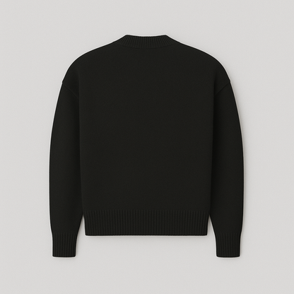 Anely™ Oversized Trui met Hartenaas Motief