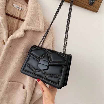 Vintage Crossbody Tas Luxe Leer Design