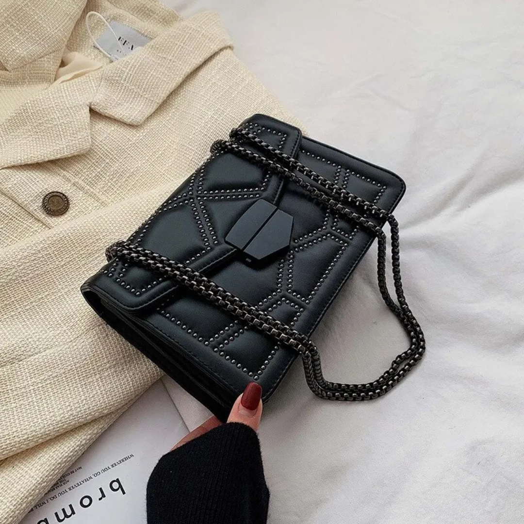 Vintage Crossbody Tas Luxe Leer Design