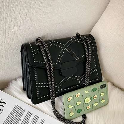 Vintage Crossbody Tas Luxe Leer Design