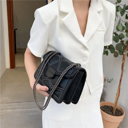 Vintage Crossbody Tas Luxe Leer Design