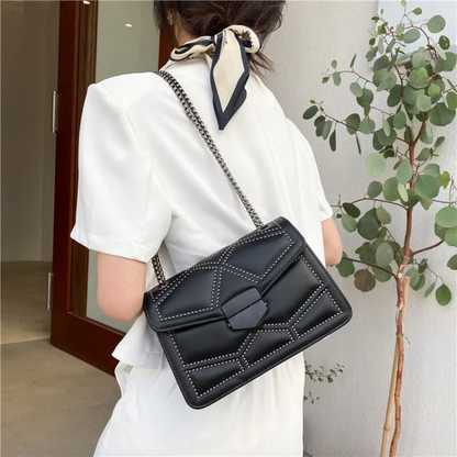 Vintage Crossbody Tas Luxe Leer Design