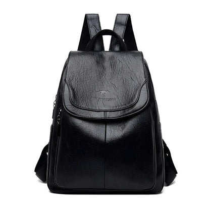 Leren Dames Rugzak Vintage Stijl Isabella