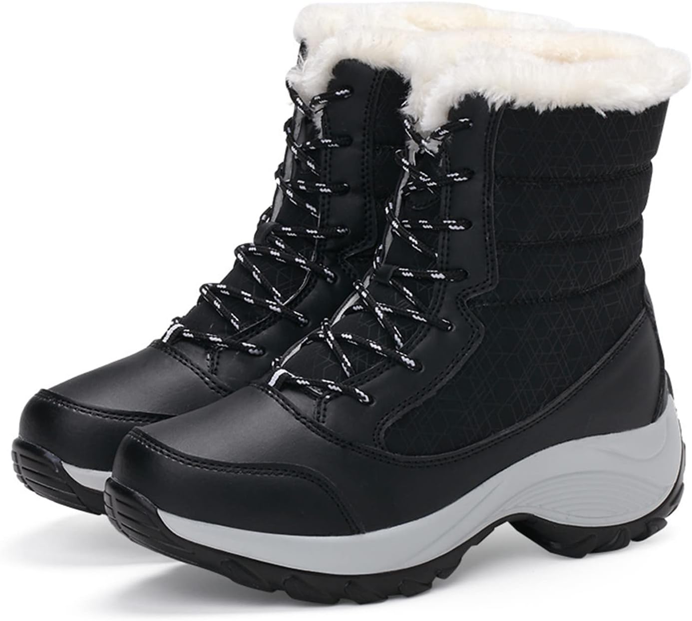Witte Snowboots Plateau Fina Sneeuwlaarzen Voor Vrouw