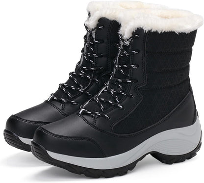 Witte Snowboots Plateau Fina Sneeuwlaarzen Voor Vrouw