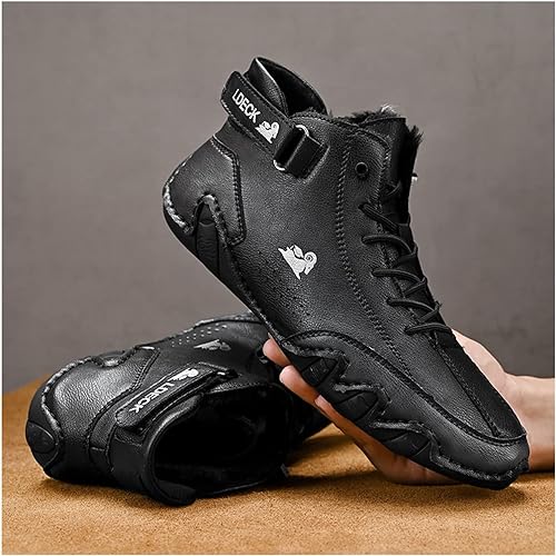 Leren Winter Sneakers Warm en Veelzijdig