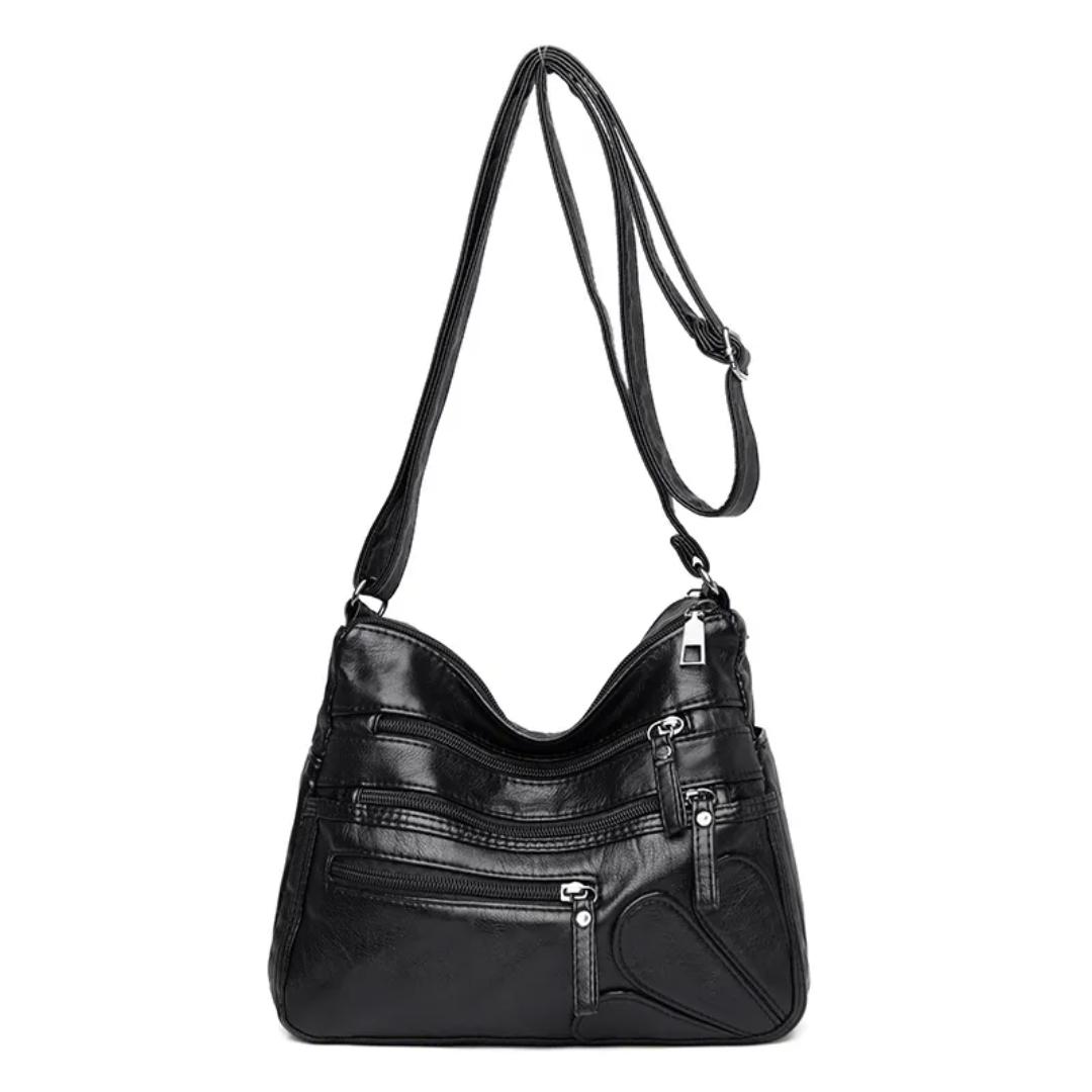 Messenger Tas Vintage Leer Carly Stijl - Mode Vibes