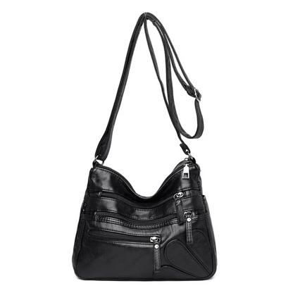 Messenger Tas Vintage Leer Carly Stijl - Mode Vibes