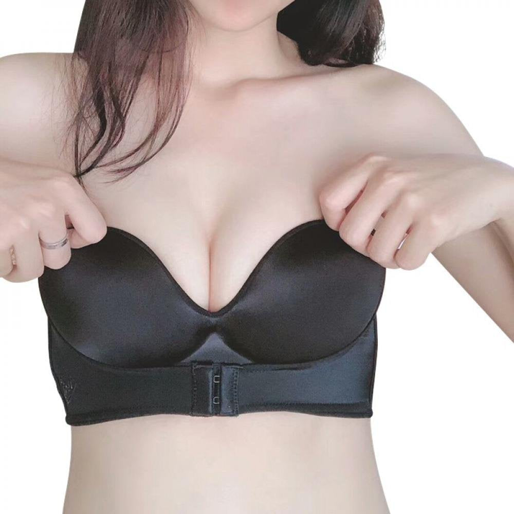 Push-Up BH Zonder Schouderbanden Met Voorsluiting