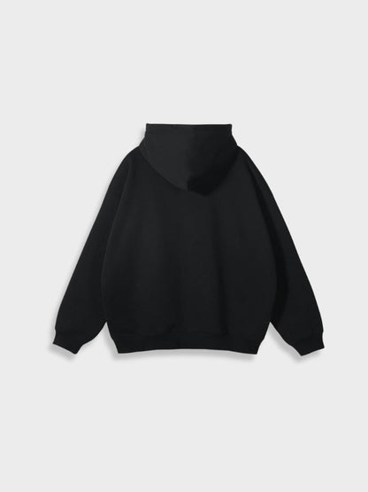 Lange Vest met Rits Oversized Stijl