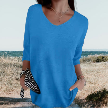 Variant image for Gerda Top Estivo Donna – Leggero e Traspirante, Scollo a V-36