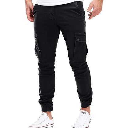 Slimme Cargobroek Jersey Stof Perfecte Pasvorm