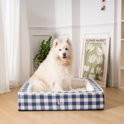 Zacht Hondenbed Geruit Scottish Terrier Bed