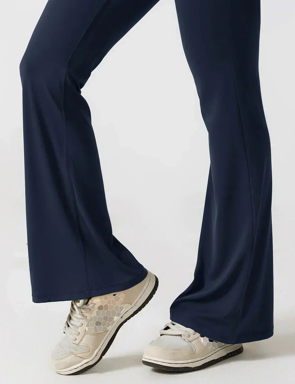 Jumpsuit V-Hals Flair Broek Zijde Comfortabele Pasvorm