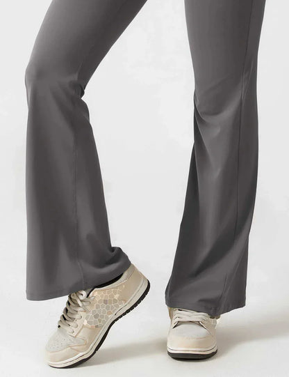 Jumpsuit V-Hals Flair Broek Zijde Comfortabele Pasvorm