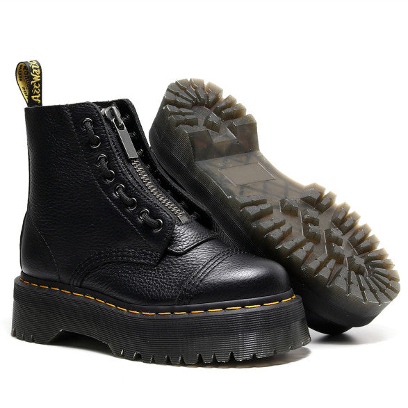 Platform Laarzen met Lychee-Structuur
