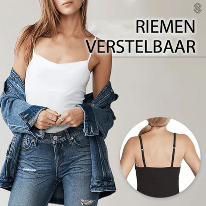 BH Top met Ingebouwd Beha Materiaal Nieuw Collectie