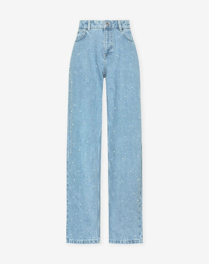 Glitter Dames Jeans Glimmer Stijl
