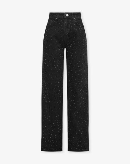Glitter Dames Jeans Glimmer Stijl