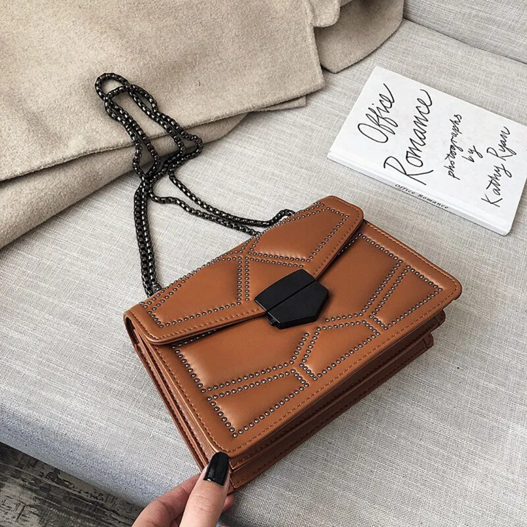 Vintage Crossbody Tas Luxe Leer Design