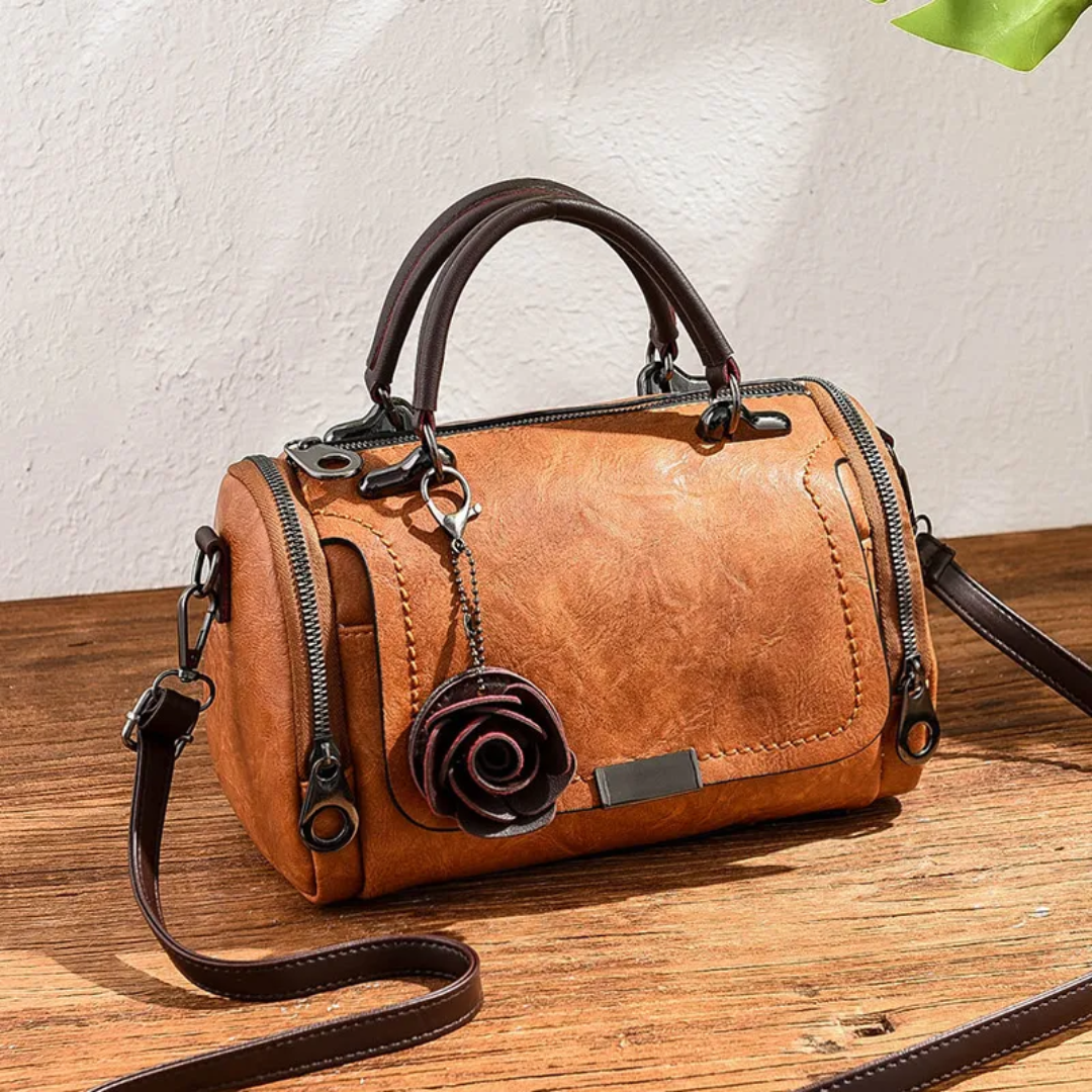 Dahlia Boston Tas | Stijlvolle Schouder Tas voor Dames