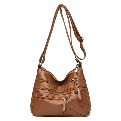 Messenger Tas Vintage Leer Carly Stijl