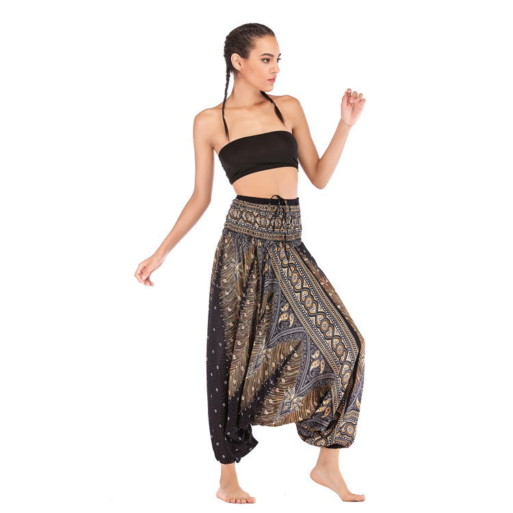 Yoga Broek Dames Comfortabel Elasticiteit voor Fitness en Yoga