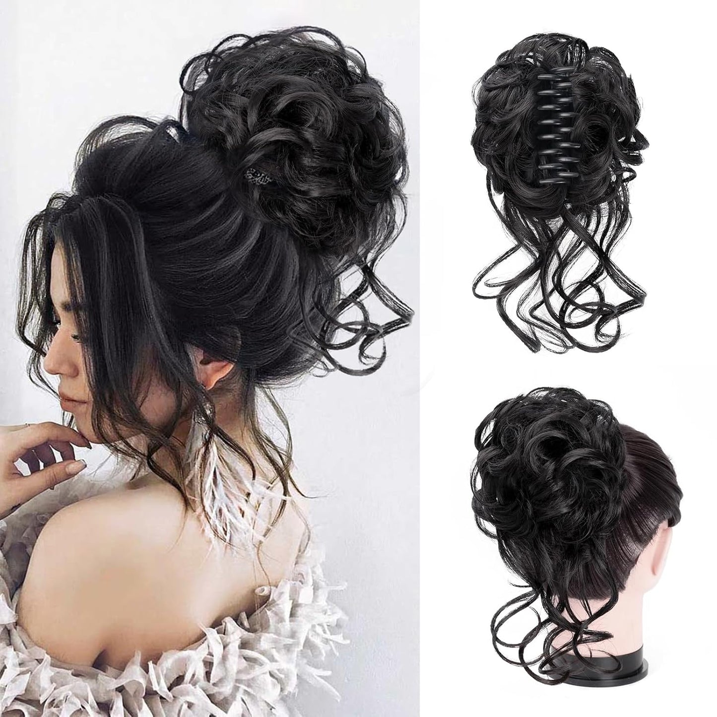 Haarextensie Klem voor Golvende Krullen Curl Clip