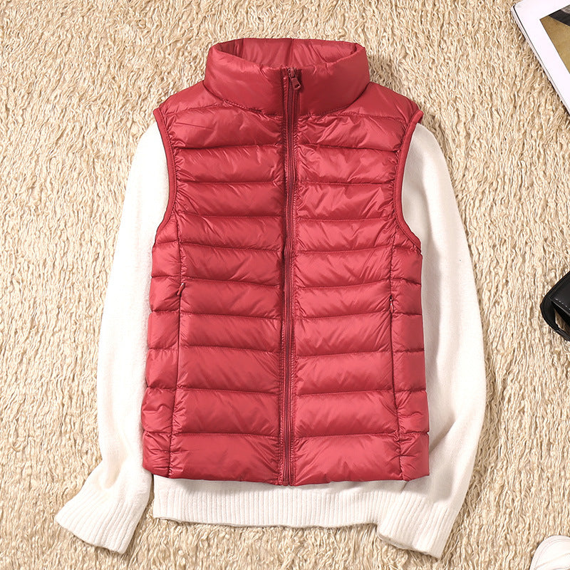 Dames Bodywarmer Lichtgewicht Gewatteerd Warme Vest