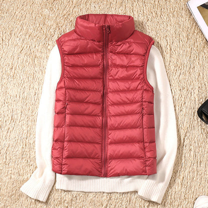 Dames Bodywarmer Lichtgewicht Gewatteerd Warme Vest